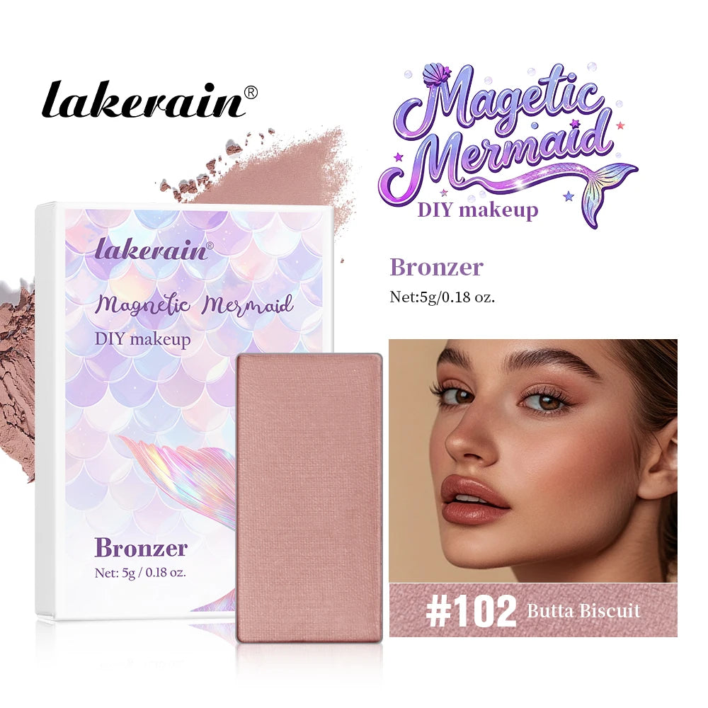 Magnetic Mermaid Makeup Palette and Eyeshadow Kit for Professional Artists and Daily Use