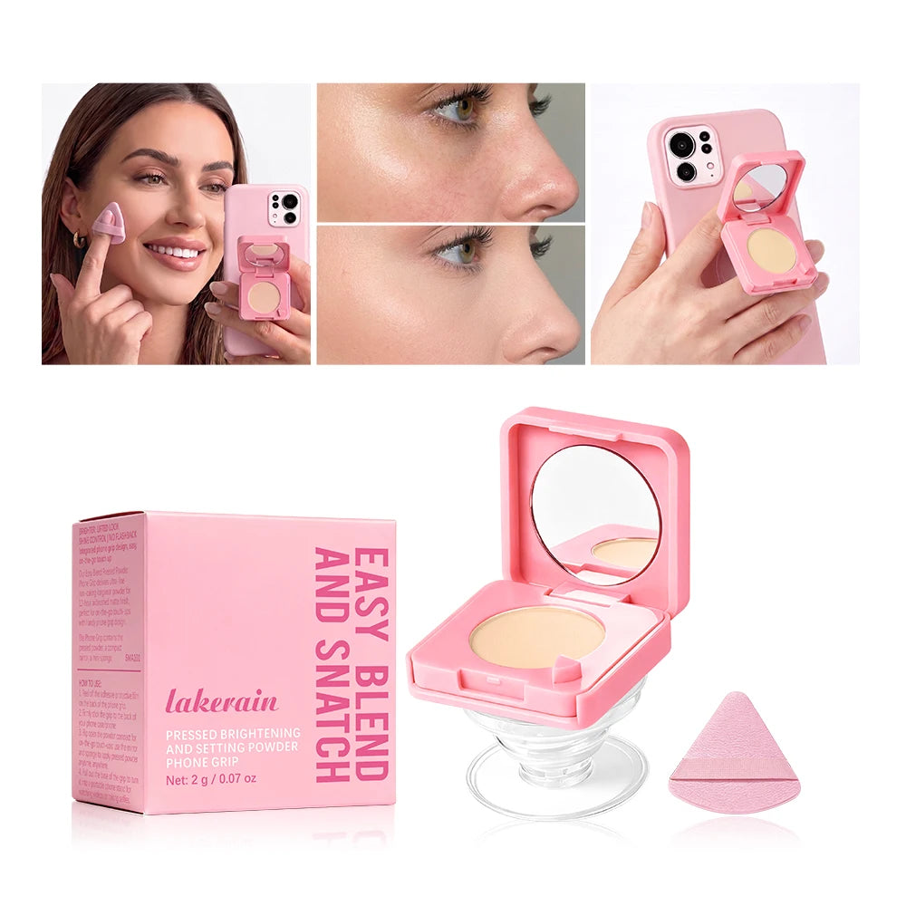 Foundation Stick and Pressed Powder Set for Daily Makeup and Holiday Gifting - 2