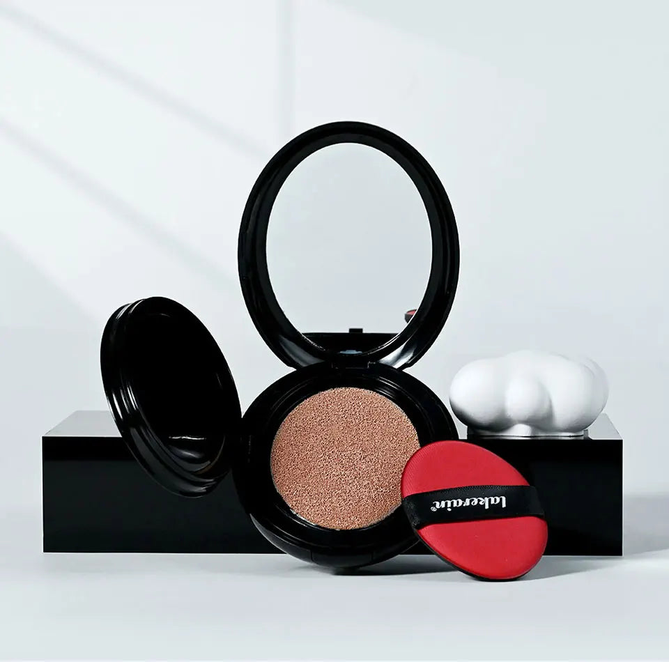 Semi Matte CC Cream Cushion and Long Lasting Foundation for Flawless Face Makeup