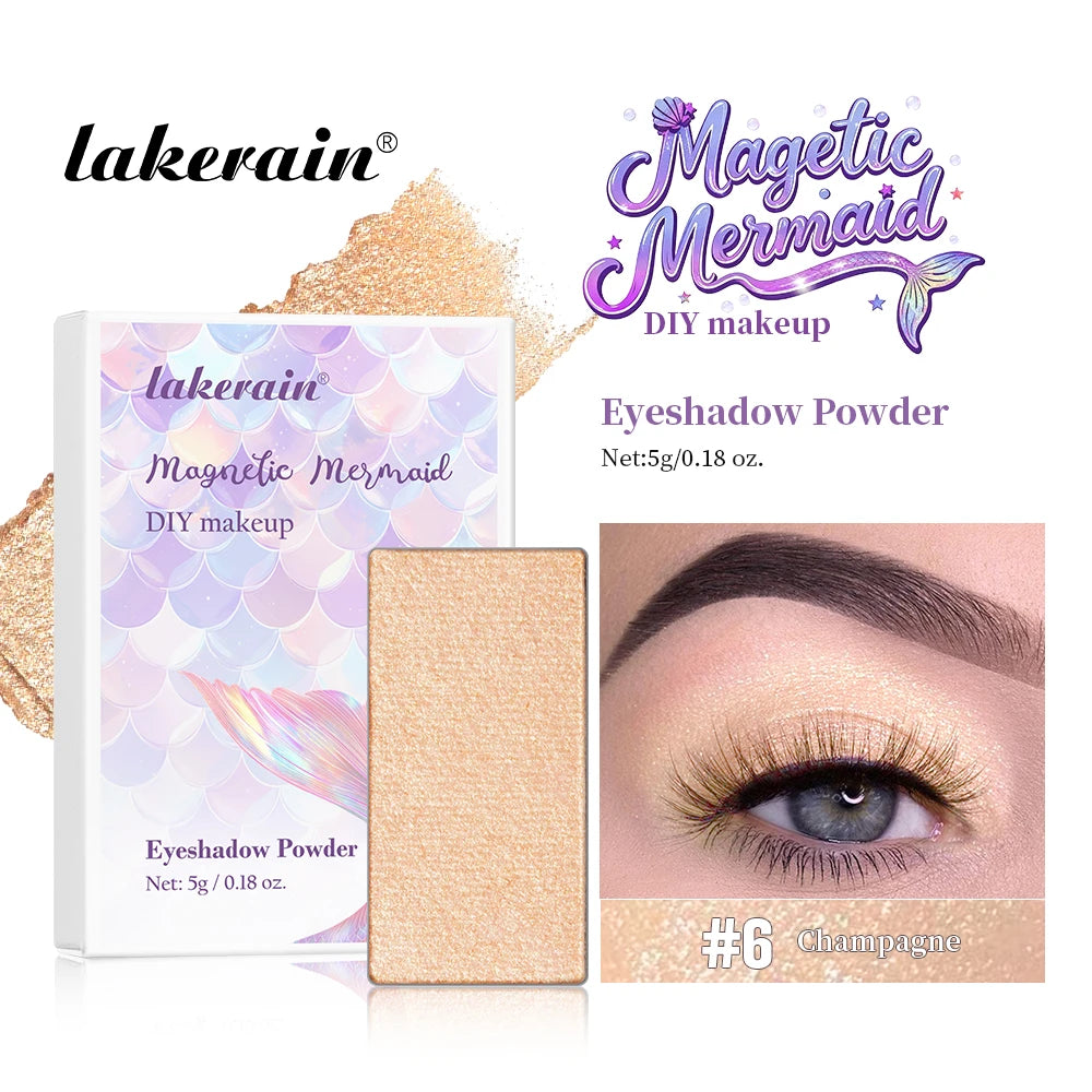 Magnetic Mermaid Makeup Palette and Eyeshadow Kit for Professional Artists and Daily Use - 49