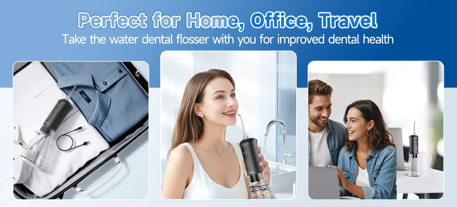 Portable Water Flosser and Dental Oral Irrigator for Daily Teeth Cleaning - 14