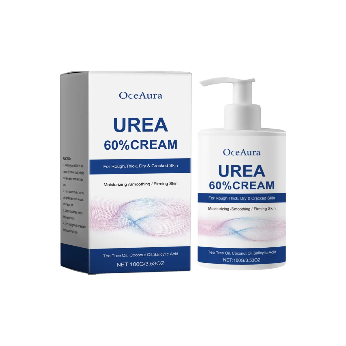 Urea Moisturizing Foot Cream and Cracked Heel Repair for Rough Dry Skin Care