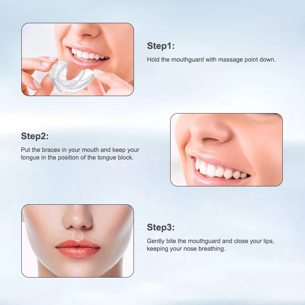 Dental Braces and Teeth Trainer Alignment Mouthpiece for Adult Orthodontic Correction - 8