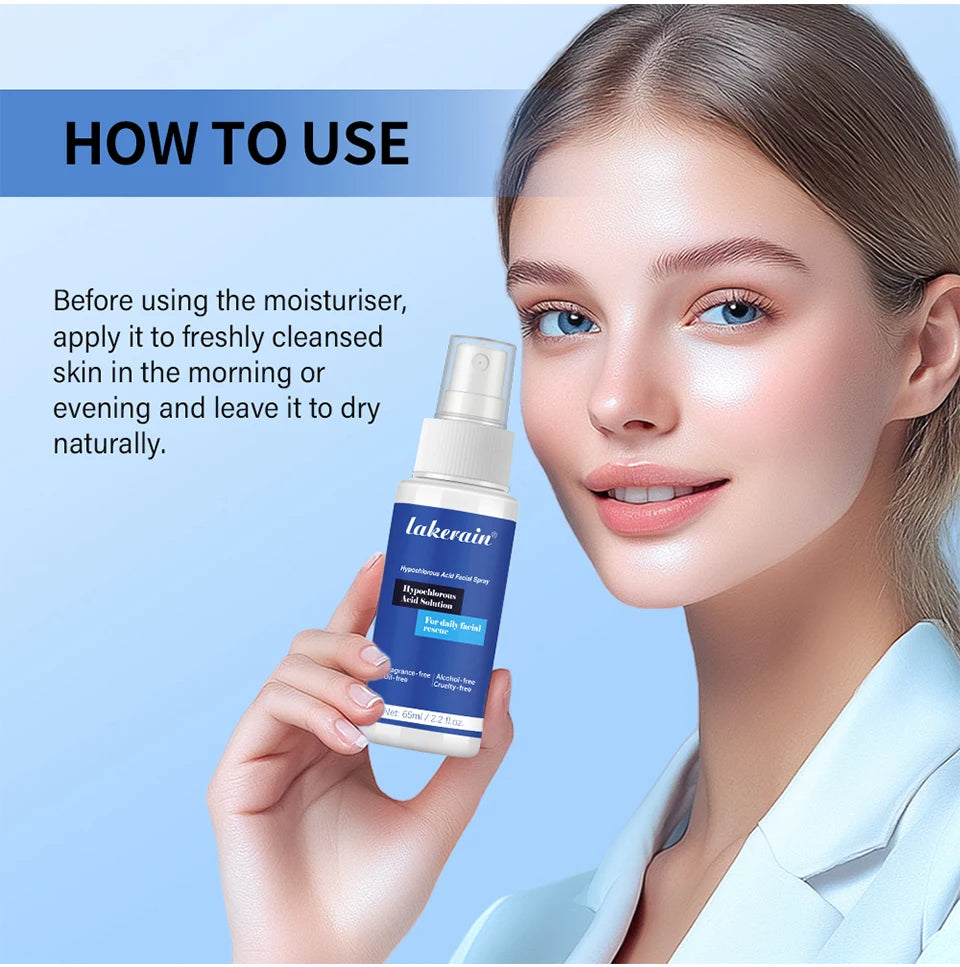 Hypochlorous Acid Facial Spray and Skin Toner Mist for Daily Redness Relief - 13
