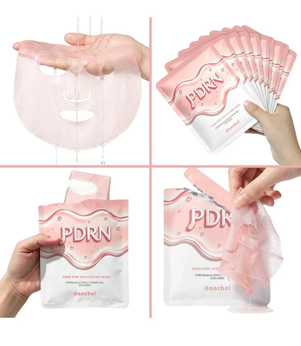 Salmon DNA PDRN Face Mask and Hydrating Sheet Mask for Daily Skincare Routine