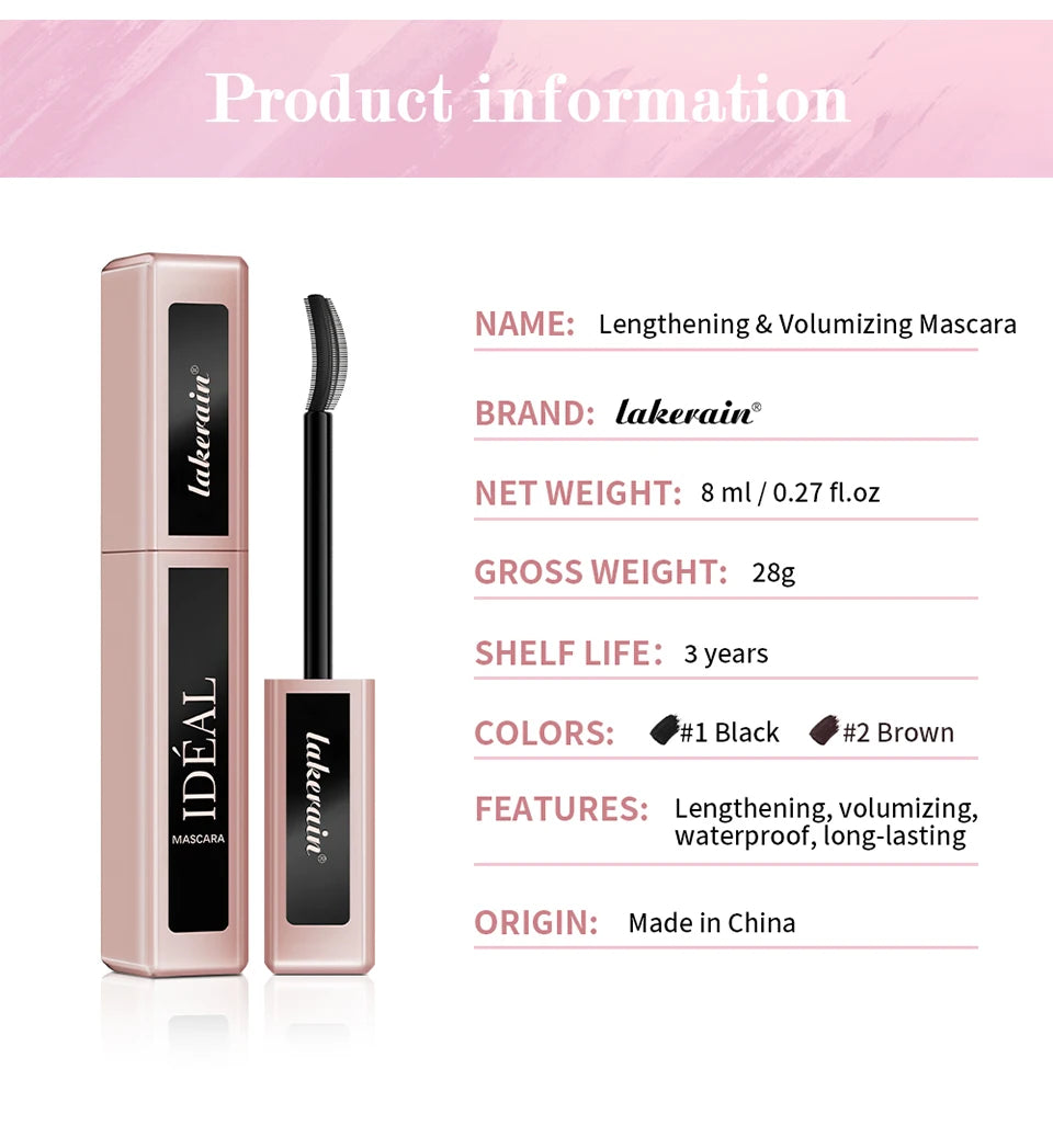 Enhancing Mascara Primer and Lengthening Mascara Set for Dramatic Daily Eye Makeup - 34