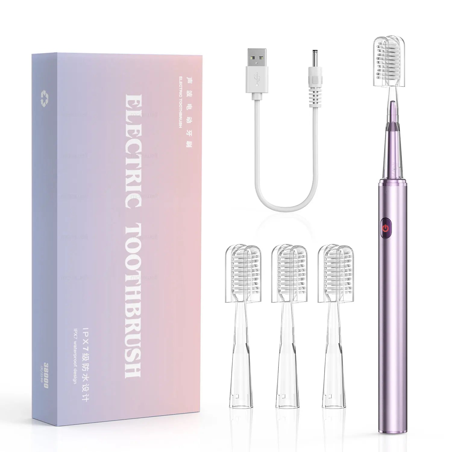 Electric Toothbrush and Rechargeable Sonic Cleaner for Daily Dental Hygiene - 14