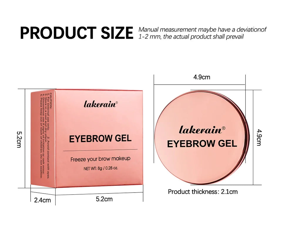 Eyebrow Styling Cream and Sculpting Soap for Long Lasting Natural Brow Definition