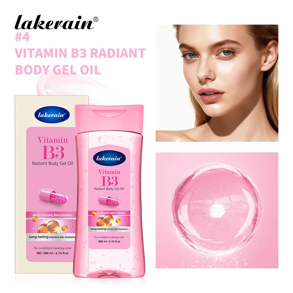 Radiant Body Gel Oil and Moisturizing Skin Treatment for Daily Glowing Skincare - 21