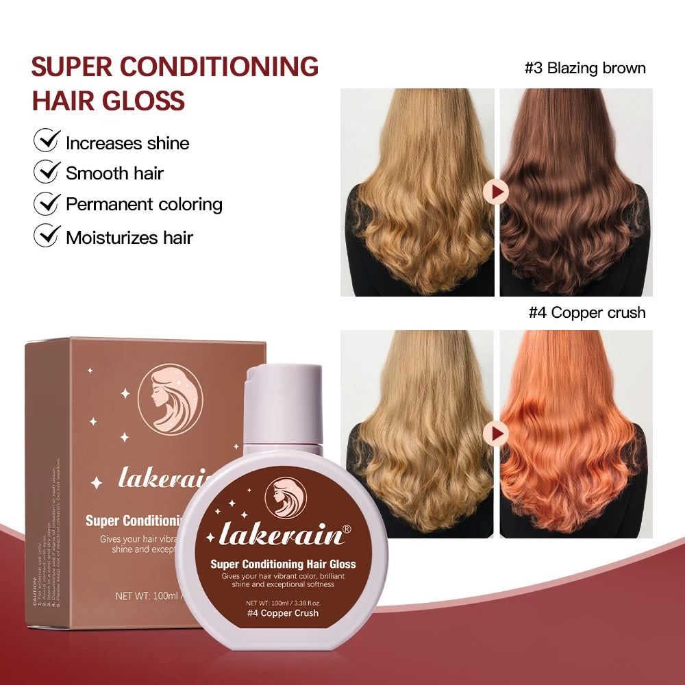 Super Conditioning Hair Gloss and Semi Permanent Hair Glaze for Vibrant Shine - 1