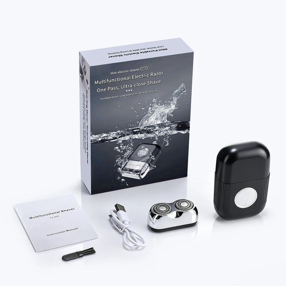 Electric Foil Shaver and Portable Beard Trimmer for Daily Grooming and Travel - 16