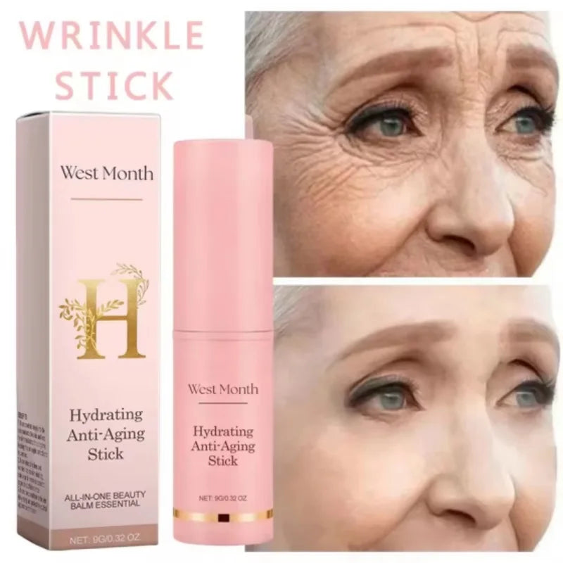 Collagen Moisturizing Stick and Anti Aging Balm for daily wrinkle reduction
