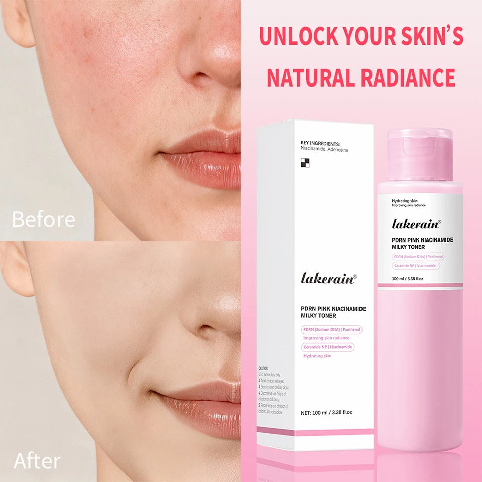 PDRN Niacinamide Toner and Moisturizing Facial Lotion for Daily Skin Hydration - 10