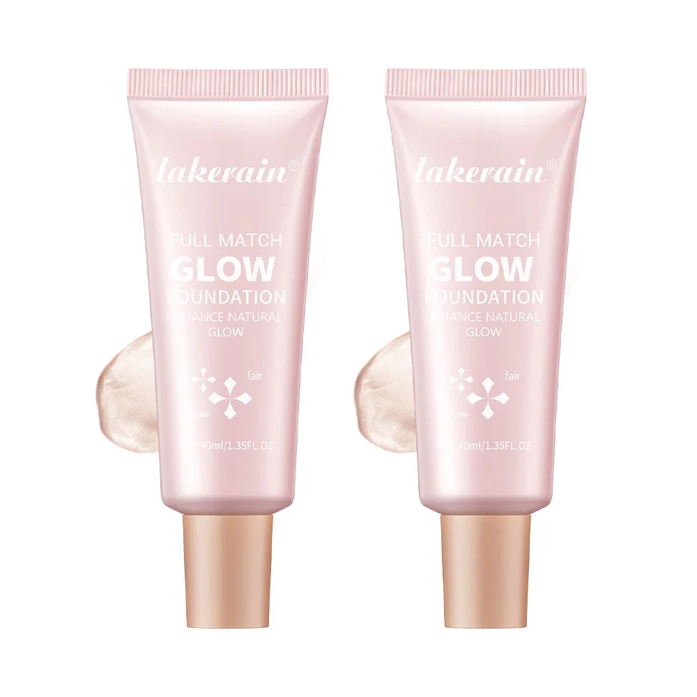 Liquid Glow Foundation and Radiant Skin Enhancer for Natural Daily Makeup Looks