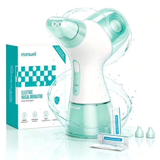 Electric Nasal Irrigator and Sinus Rinse Machine for Daily Allergy Relief