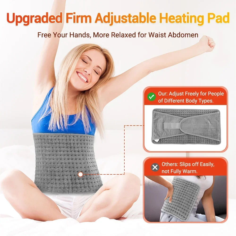 Electric Heating Pad and Thermal Warming Belt for Winter Body Pain Relief - 6