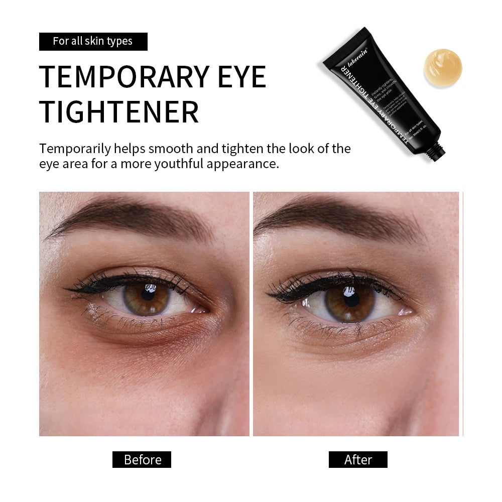 Temporary Eye Tightener and Anti Aging Cream for Instant Smoothing of Wrinkles