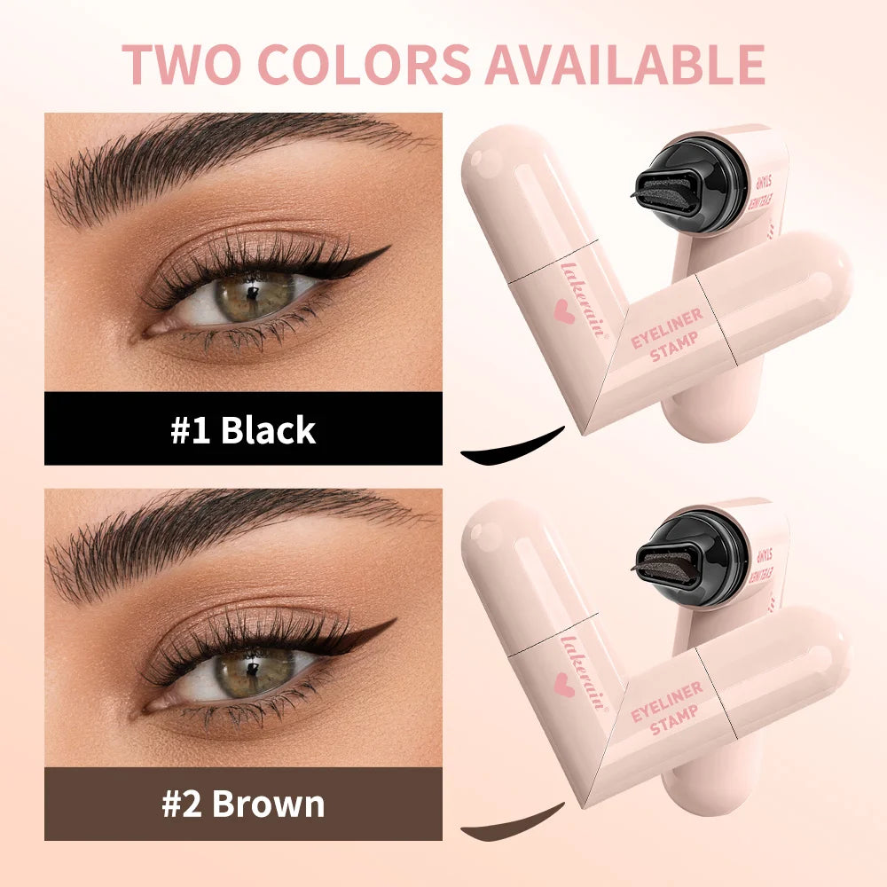 Waterproof Eyeliner Stamp and Winged Eye Makeup Tool for Quick Daily Application - 2