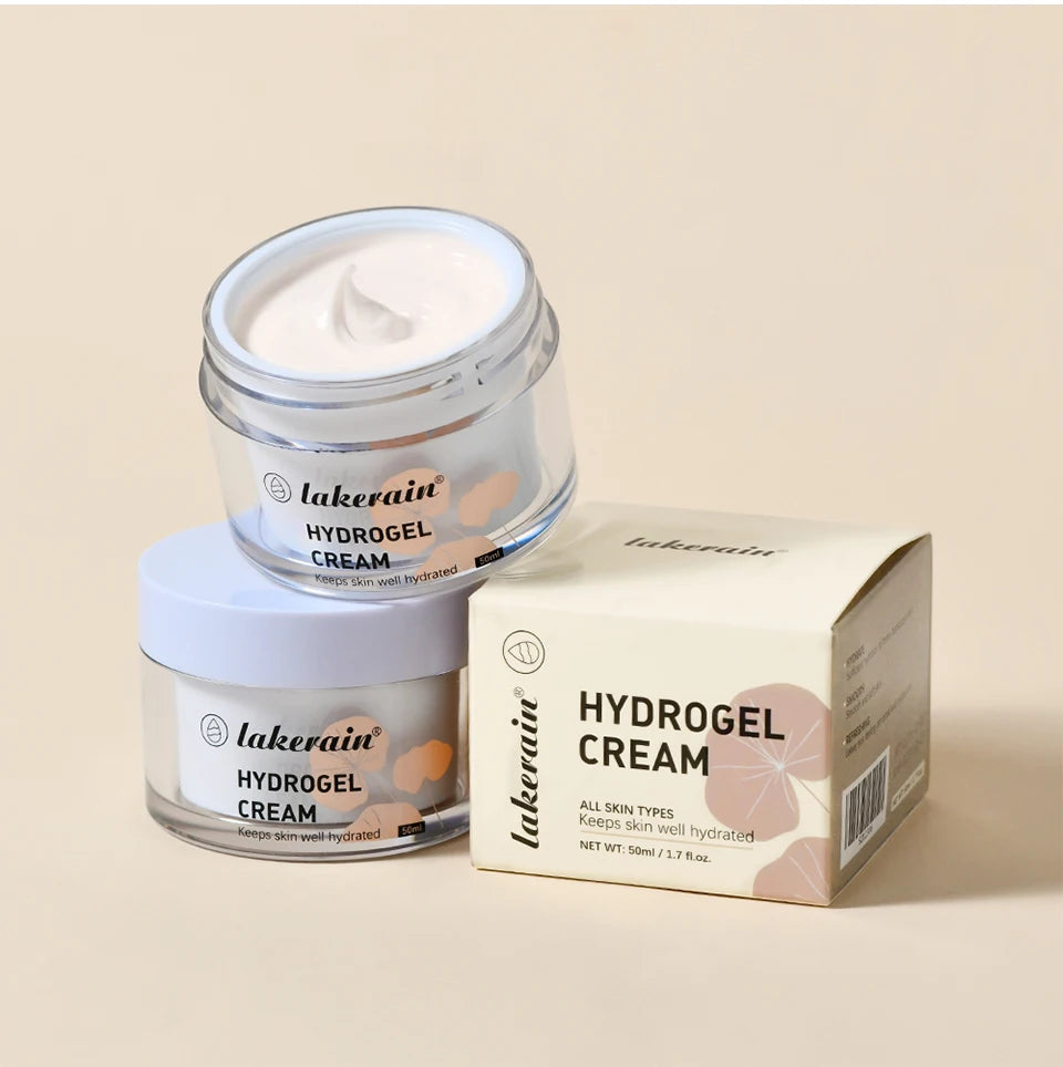 Hydrogel Facial Cream and Moisturizing Skin Care for Daily Face Hydration