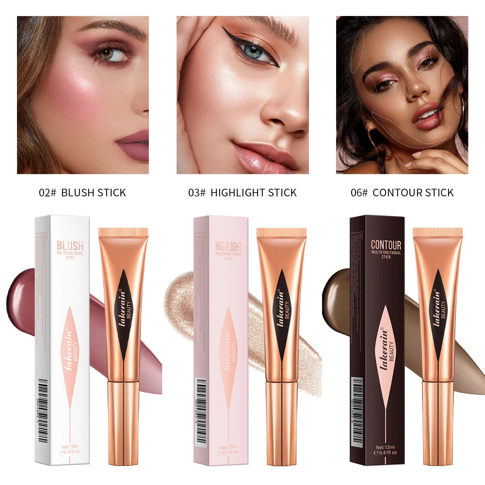 Liquid Face Bronzer and Makeup Contouring Wand for Daily Beauty Routines