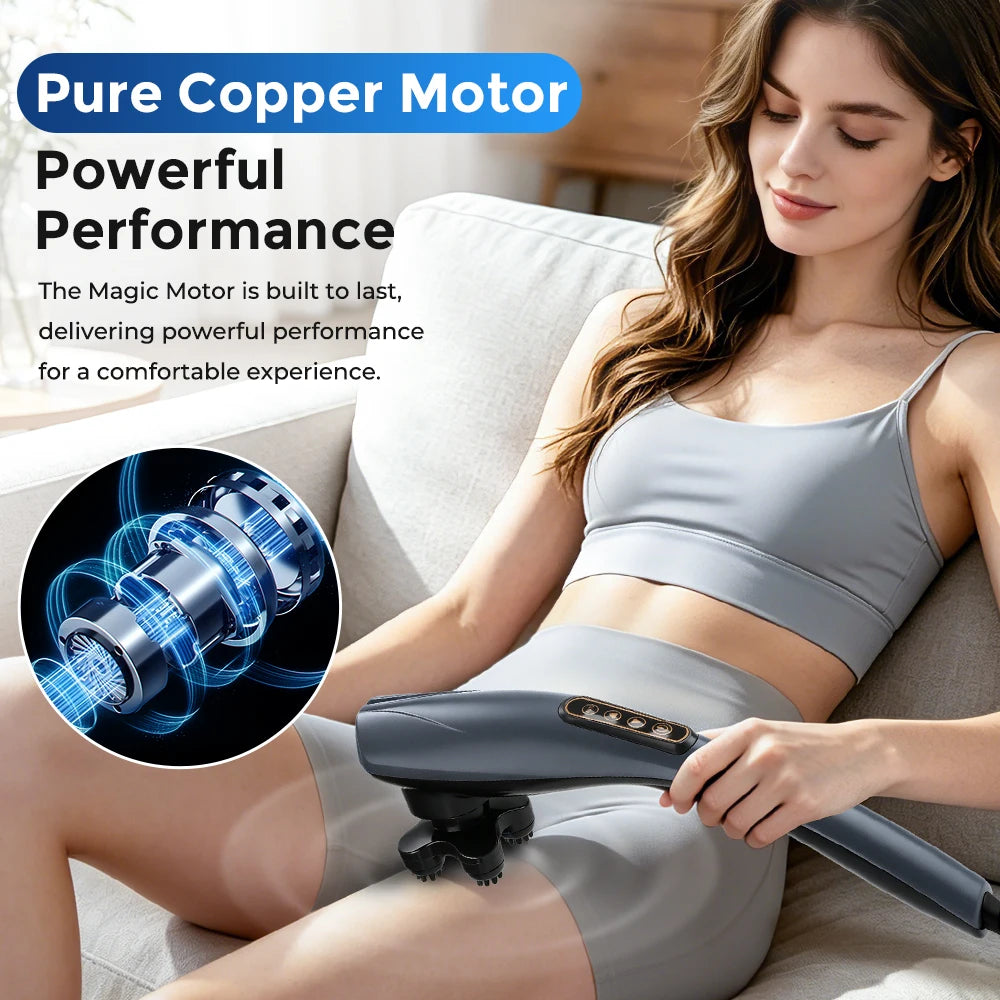 Handheld Percussion Massager and Deep Tissue Body Wand for Home and Office Relief - 7