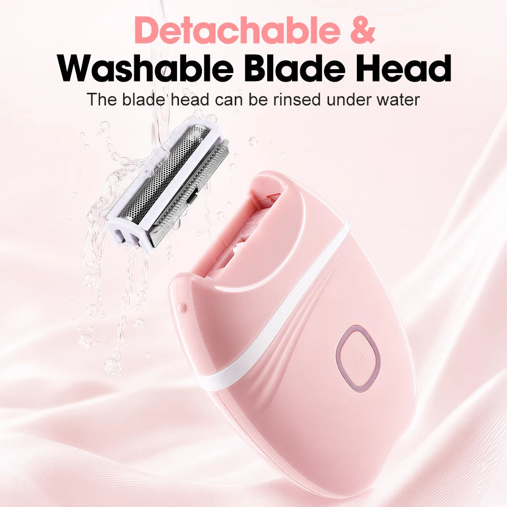 Electric Foil Shaver and Portable Hair Trimmer for Smooth Full Body Grooming