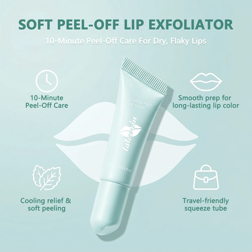 Cooling Peel Off Lip Mask and Hydrating Lip Balm for Dry Lips Daily Skincare - 3