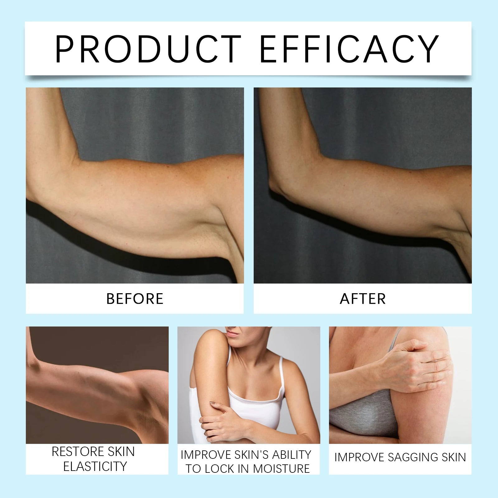 Skin Firming Cream and Body Tightening Lotion for Sagging Skin and Body Contouring - 11