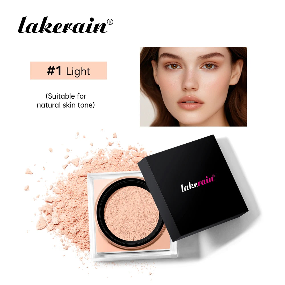 Loose Baking Setting Powder and Face Finishing Dust for Long Lasting Matte Makeup