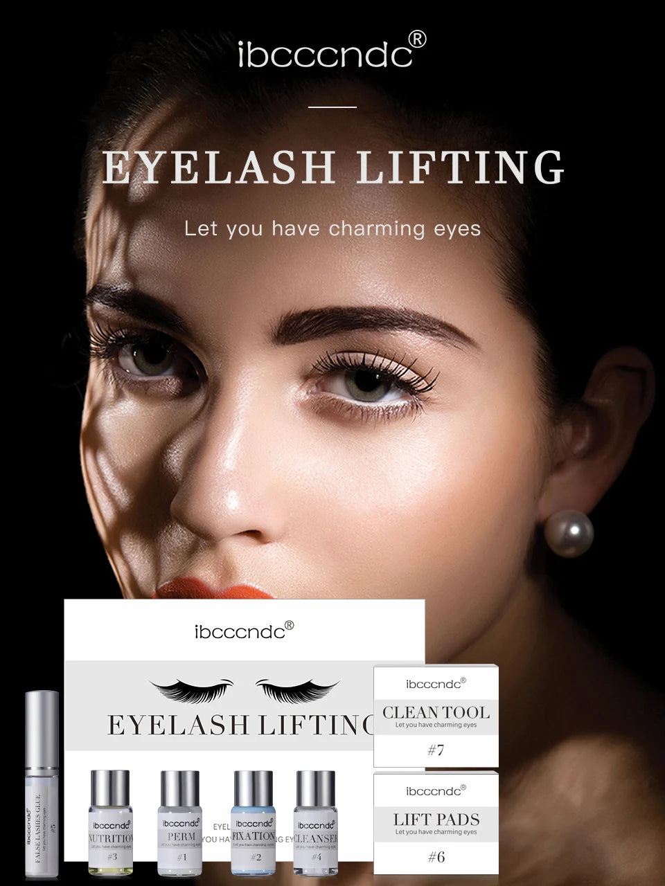 Eyelash Lifting Kit and Perming Set for Professional Home Beauty Routine