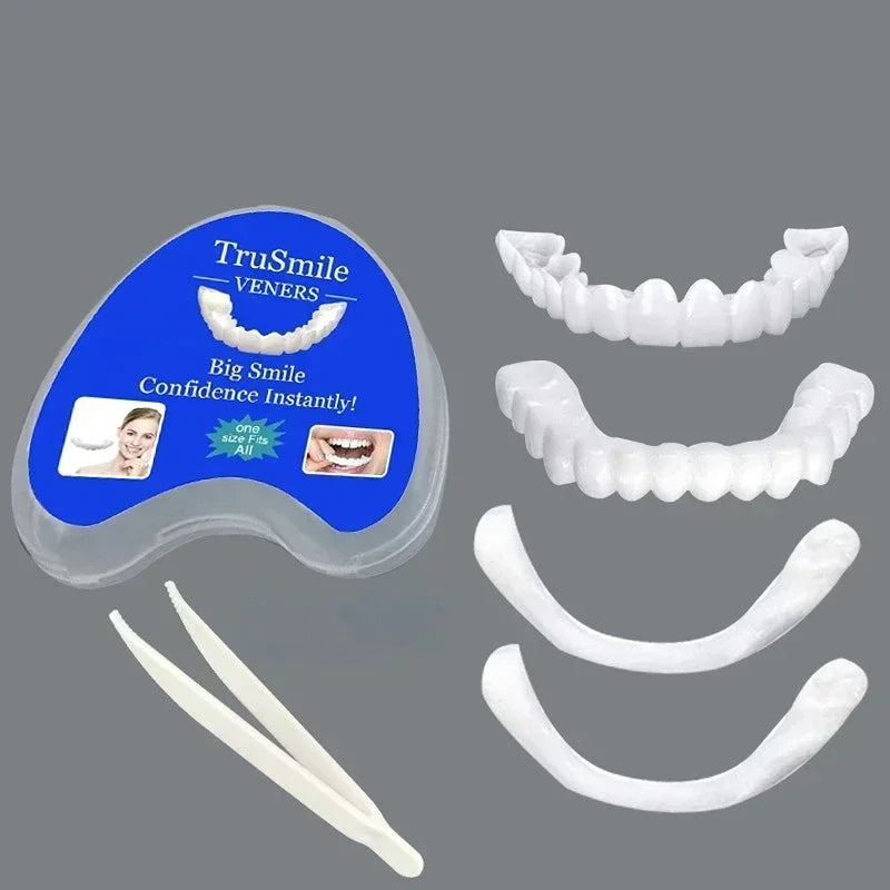 Snap on Veneers and Temporary Fake Teeth for Instant Smile Confidence Results