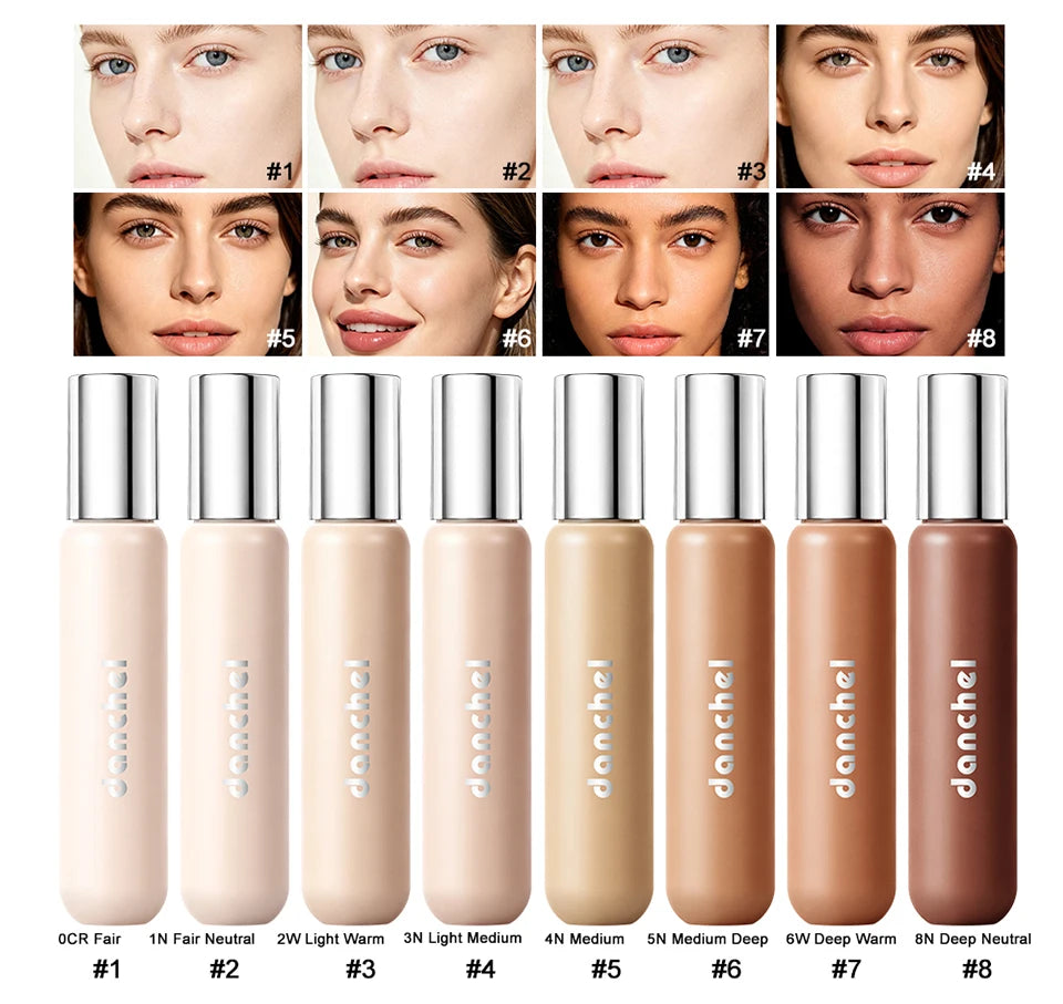 Liquid Concealer and Blemish Spot Corrector for Professional Face Body Makeup - 8