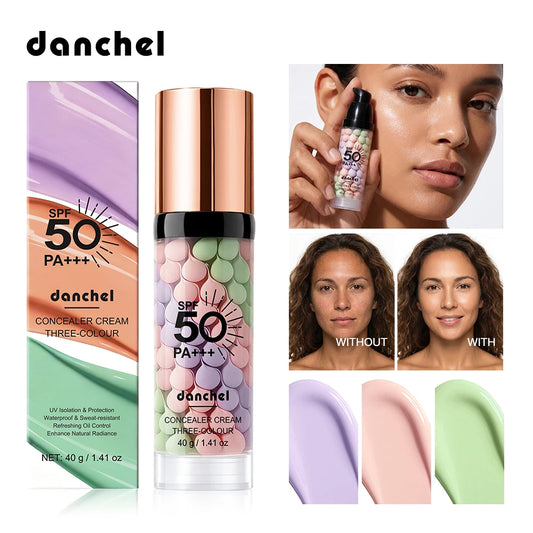 Color Correcting Primer and Makeup Base for Daily Sun Protection and Radiance