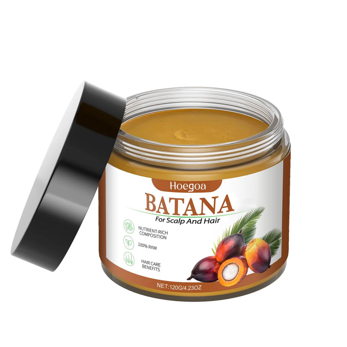 Batana Hair Mask and Deep Conditioning Treatment for Dry Damaged Hair Repair