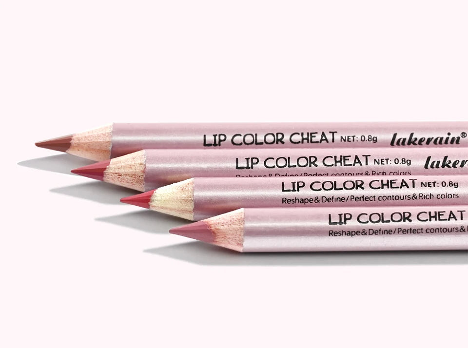 Matte Lip Liner and Waterproof Lip Contour Pencil for Defining Shapes Daily