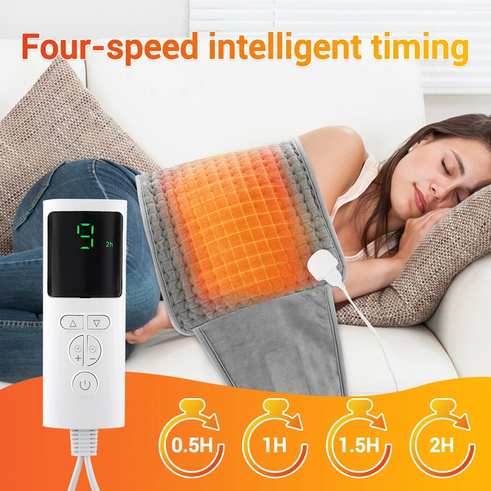 Heated Waist Belt and Electric Heating Wrap for Back Pain Relief at Home - 9