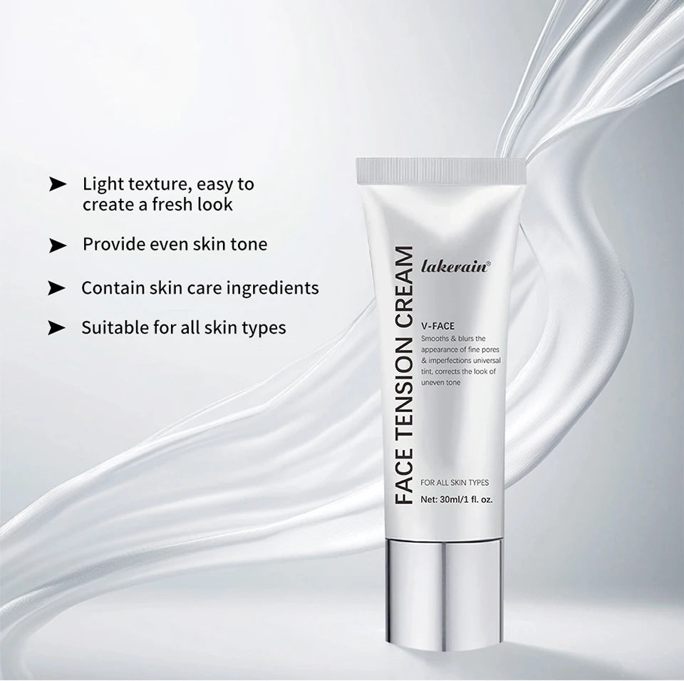 Face Tension Cream and Pore Blurring Primer for Flawless Makeup Application - 9