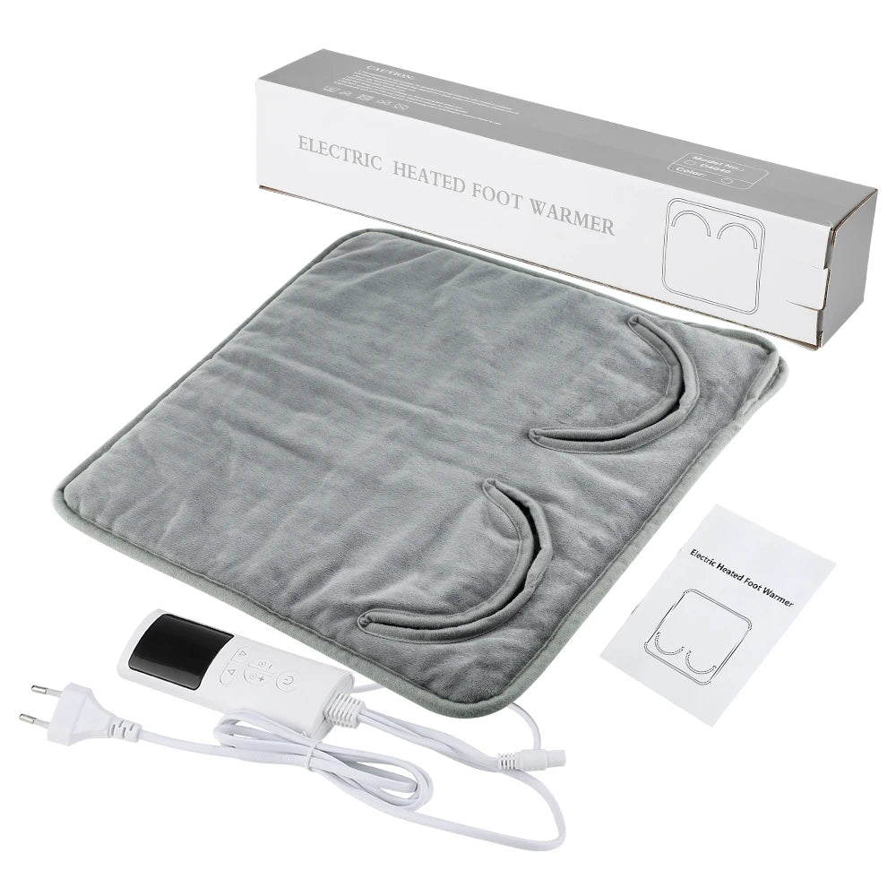 Foot Warmer and Electric Heating Pad for Office or Home Winter Comfort