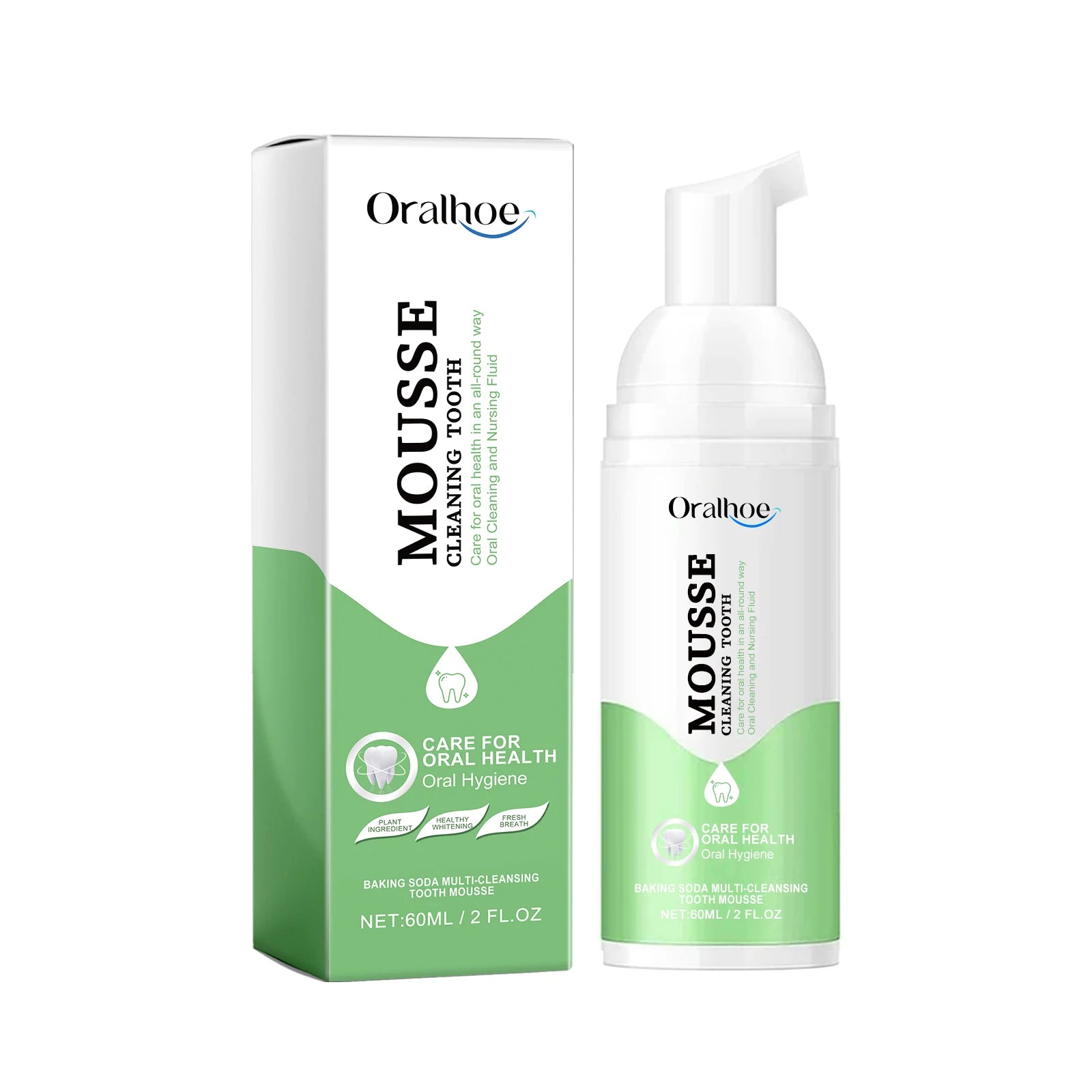 Whitening Foaming Toothpaste and Dental Mousse for Daily Teeth Stain Removal - 7