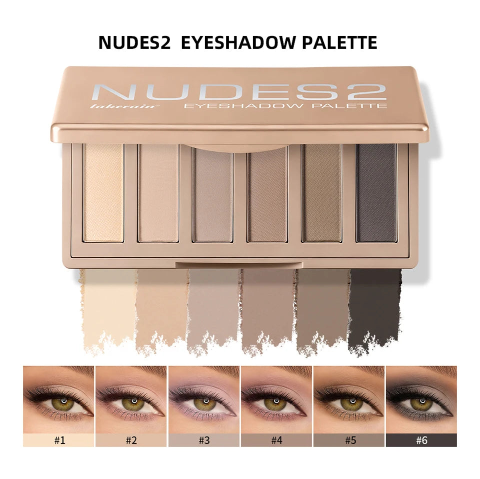 Eyeshadow Palette and Neutral Makeup Set for Everyday Looks and Party Wear