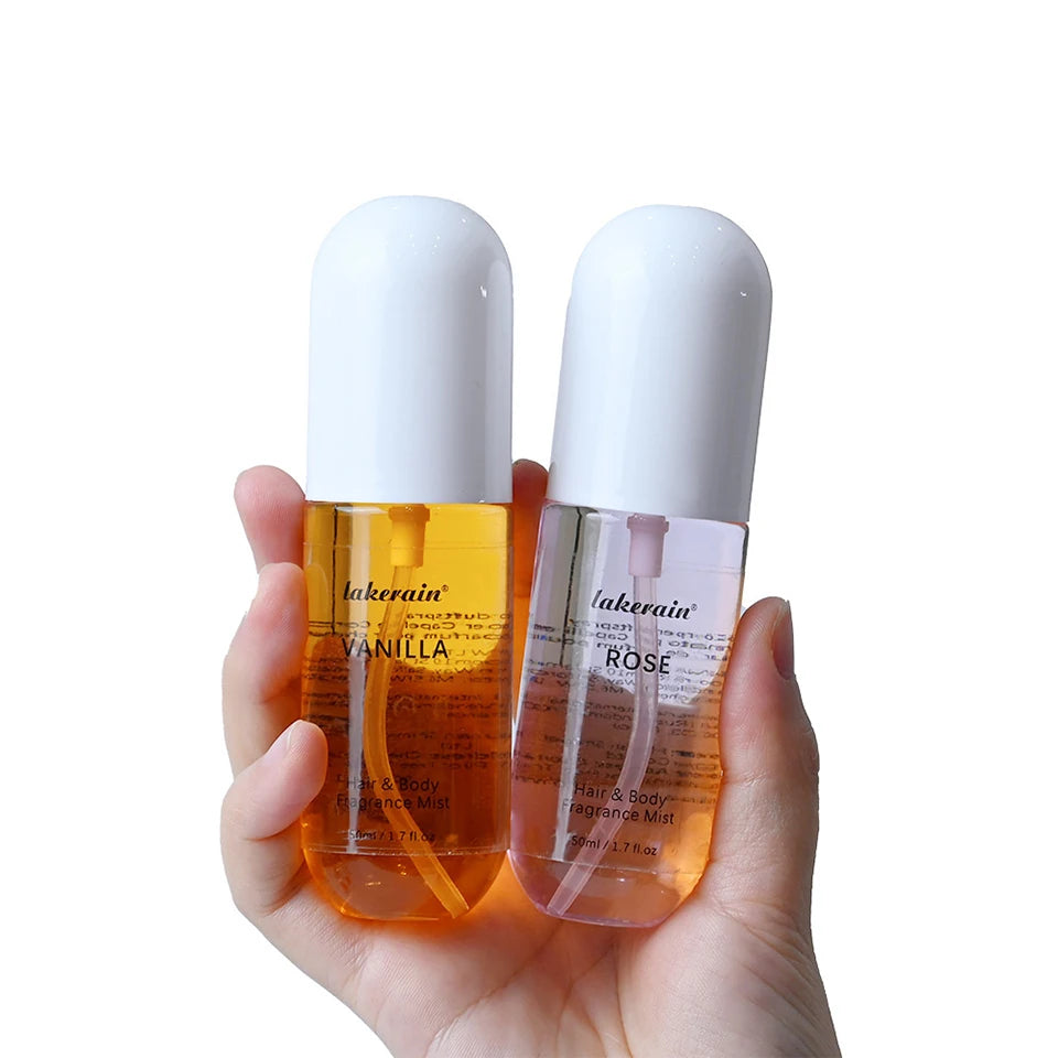 Vanilla and Rose Fragrance Mist and Body Spray for Daily Refreshing Use
