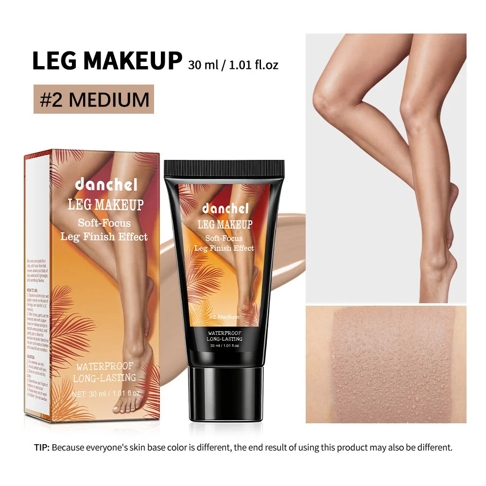 Leg Makeup Foundation and Body Concealer for Flawless Even Skin Tone Finish