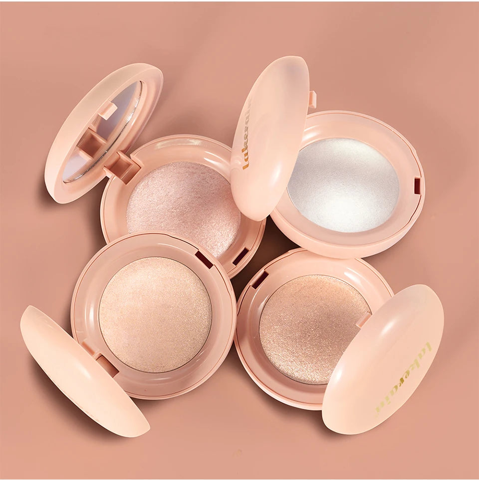 Shimmer Highlighter Powder and Face Illuminator for Glowing Radiant Makeup - 17