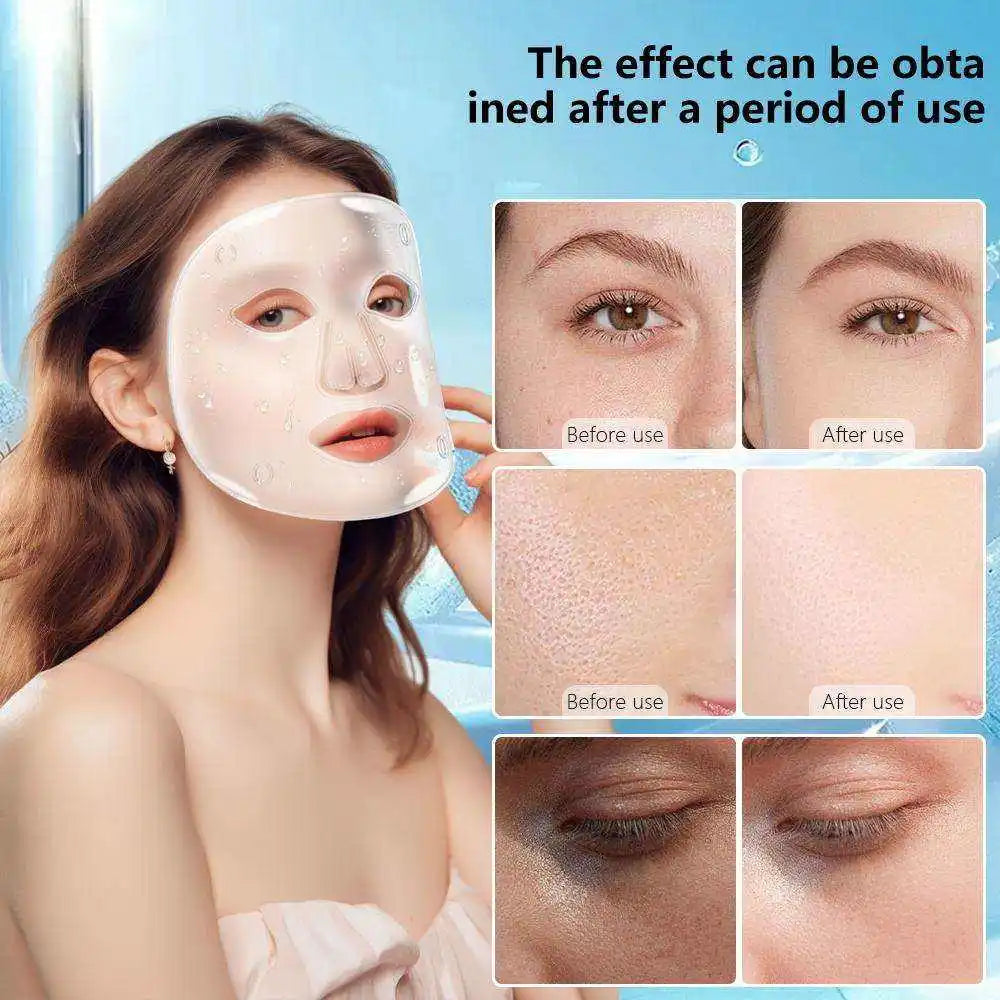 LED Face Mask and Red Light Therapy Device for Skin Rejuvenation and Firming - 5