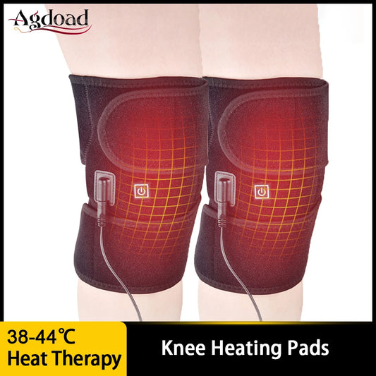 Electric Knee Heating Pad and Heated Brace Support for Joint Relief and Leg Warmth