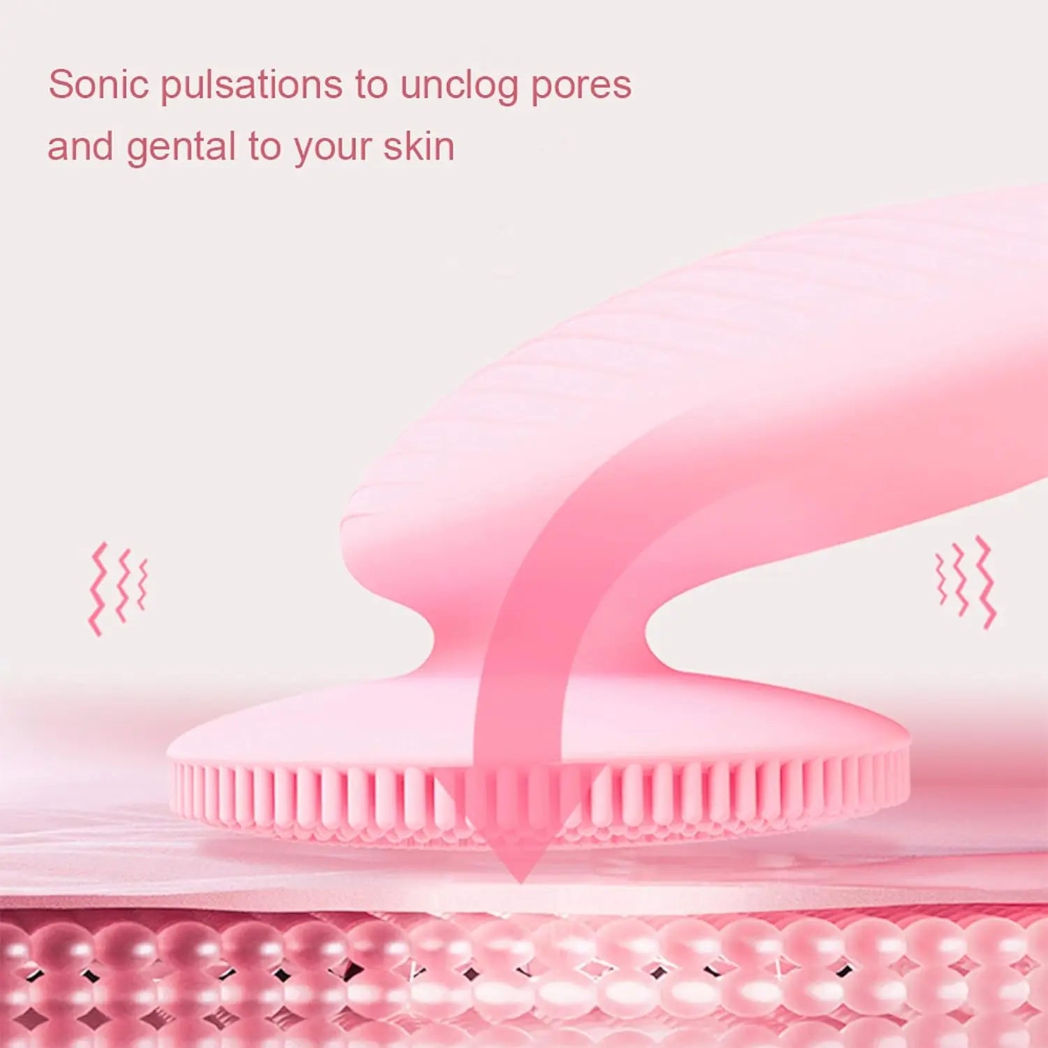 Silicone Face Cleansing Brush and Facial Scrubber for Daily Skin Pore Cleaning - 3