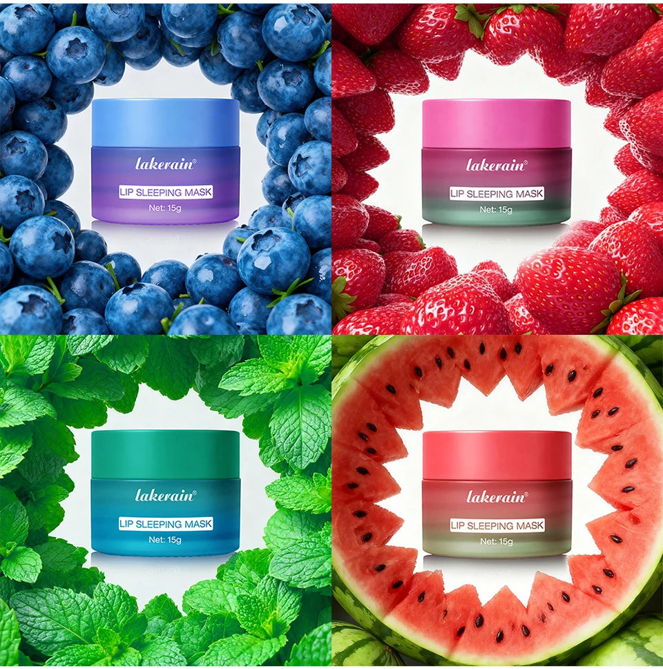 Lip Sleeping Mask and Hydrating Lip Balm for Dry Cracked Lips Overnight Repair - 20