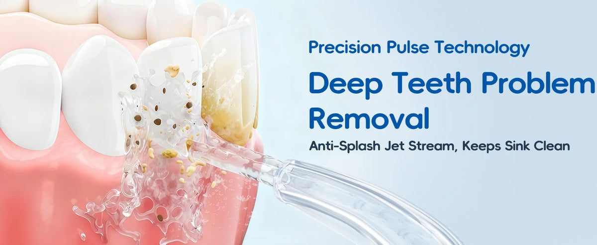 Water Flosser and Oral Irrigator for Deep Teeth Cleaning and Gum Health Care