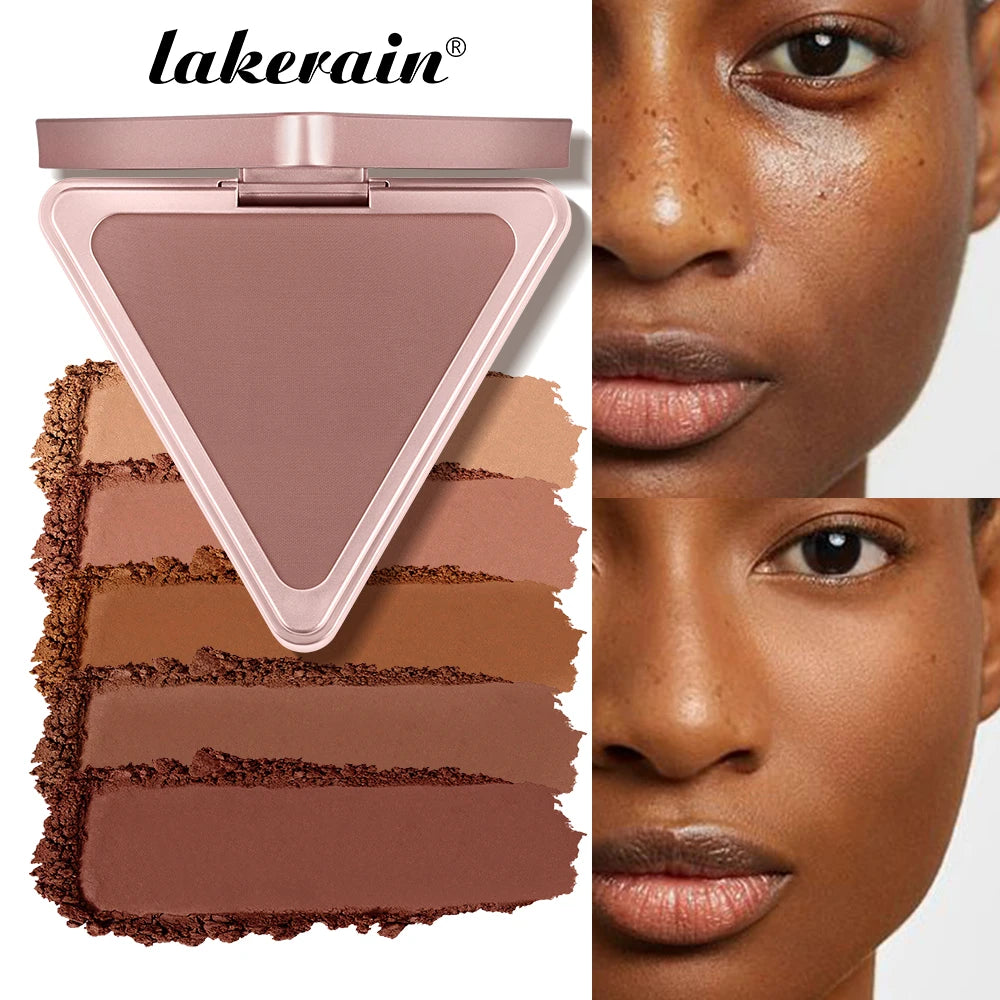 Matte Bronzer and Face Contour Powder for Sculpted Cheeks and Smooth Finish
