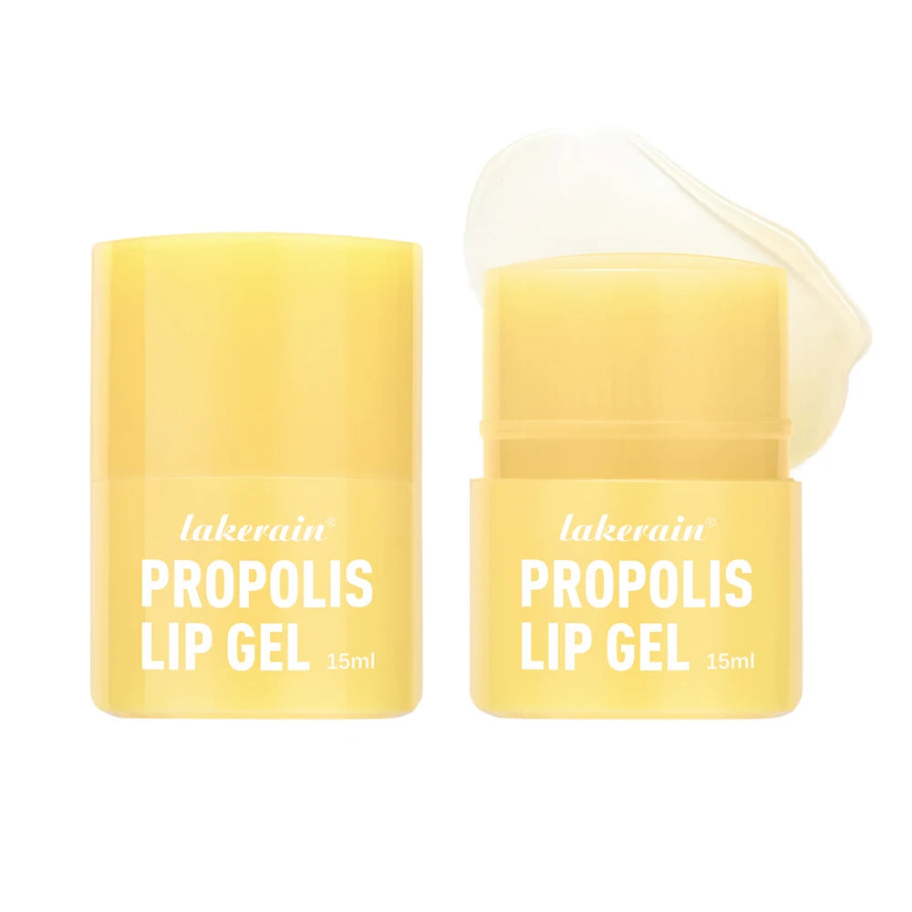 Propolis Lip Gel and Hydrating Lip Mask for Overnight Repair and Dry Lip Care